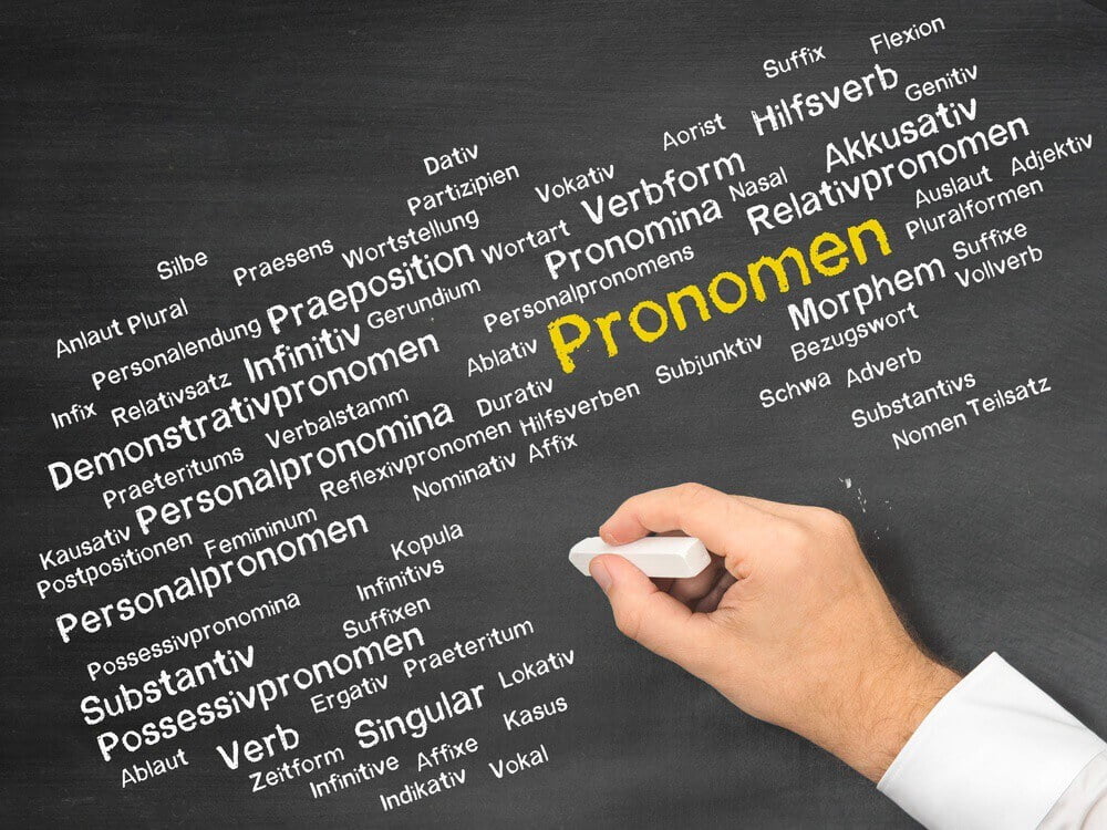 الضمائر في اللغة الالمانية Die Pronomen